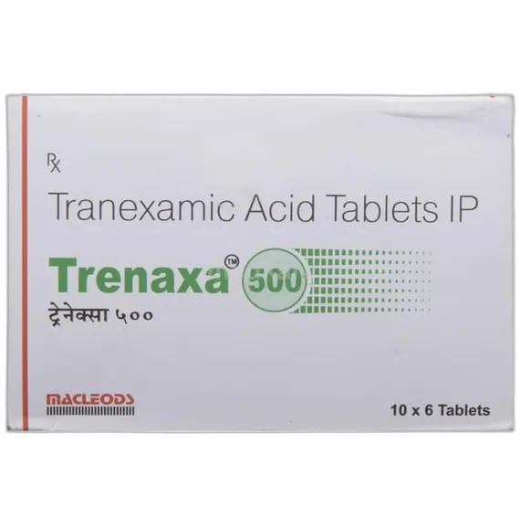 trenaxa 500mg tablet 6's